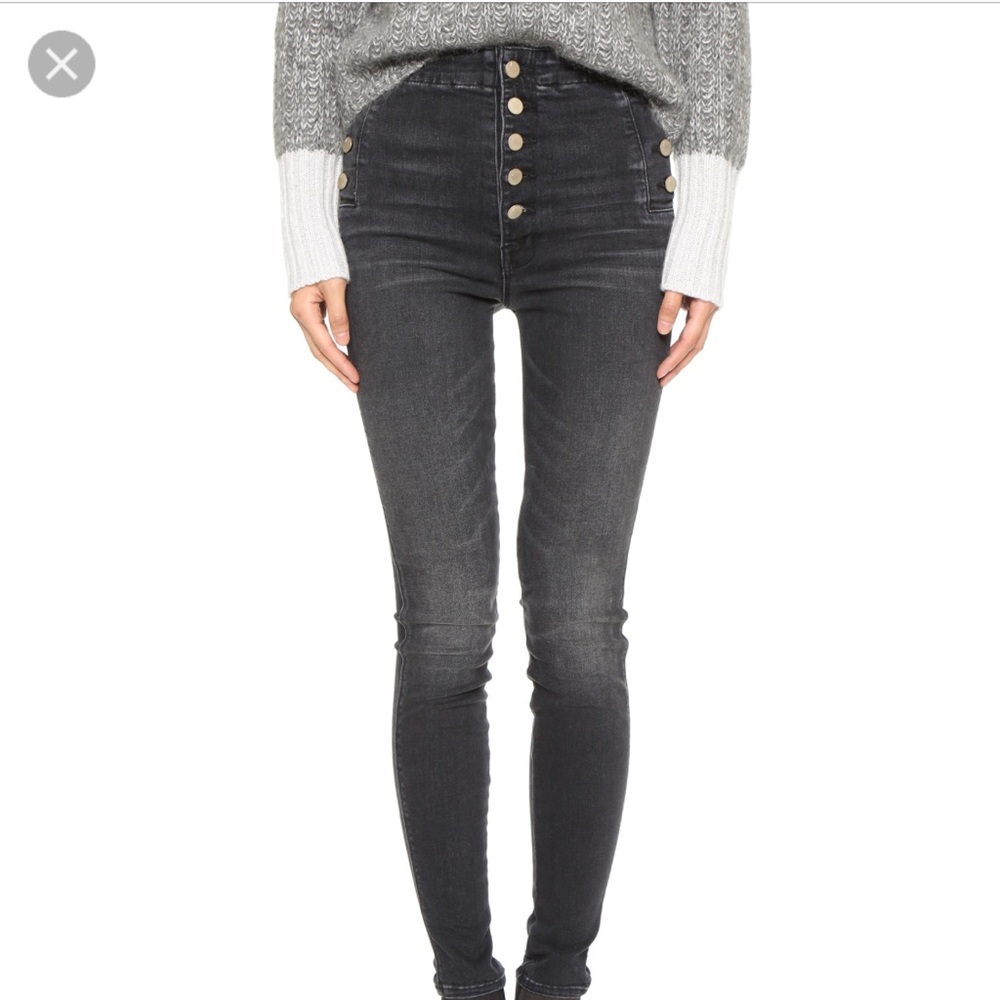J Brand Natasha Sky High Skinny Jeans